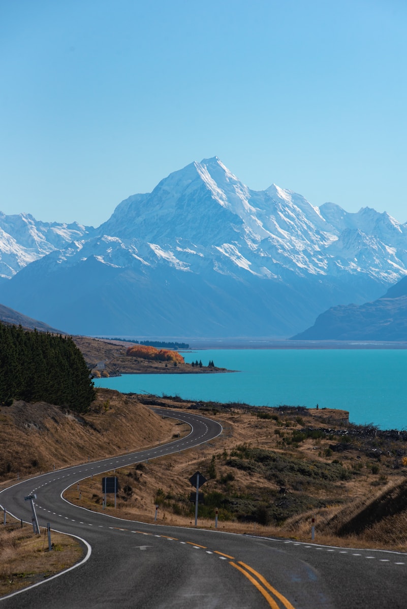 glaciers de la nouvelle Zélande