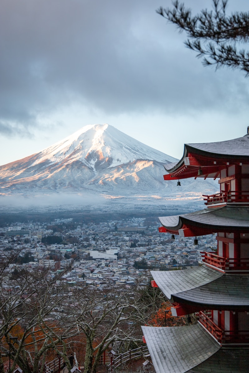 découverte du japon mont Fuji Tokyo Kyoto